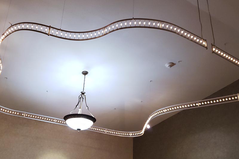 Hemingway Suite ceiling lights