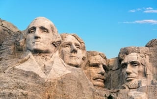 Photo of Mount Rushmore, One of the Best South Dakota Attractions.