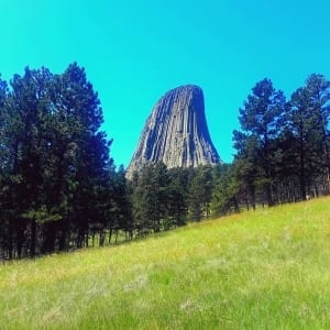 Photo of Devil's Tower, One of the Grandest Day Trips from Mount Rushmore.