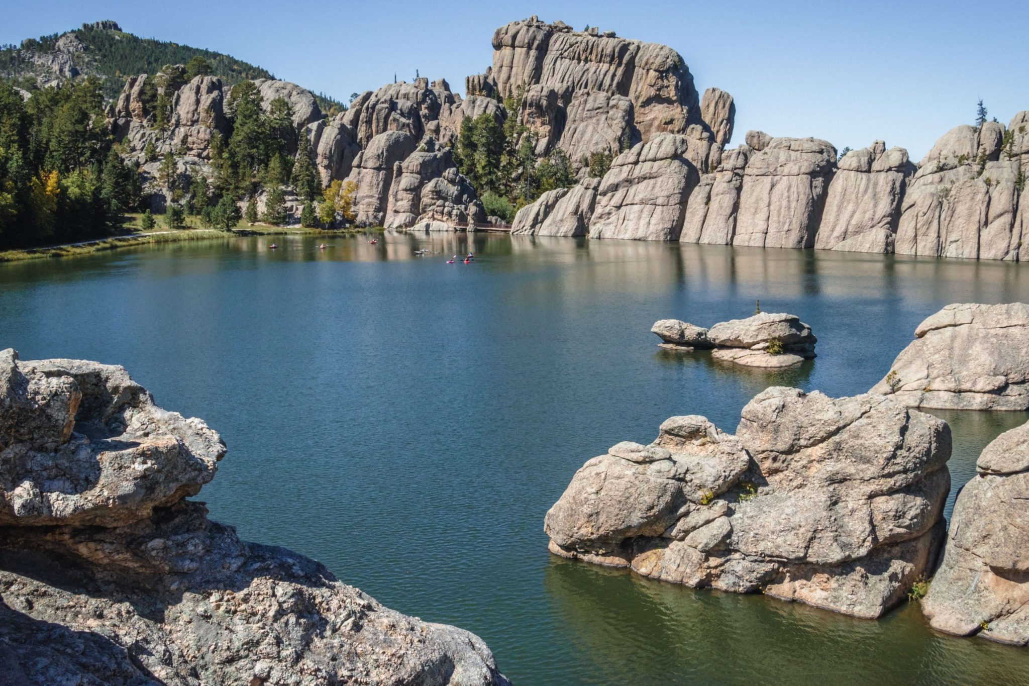A photo of one of the many Black Hills Lakes.