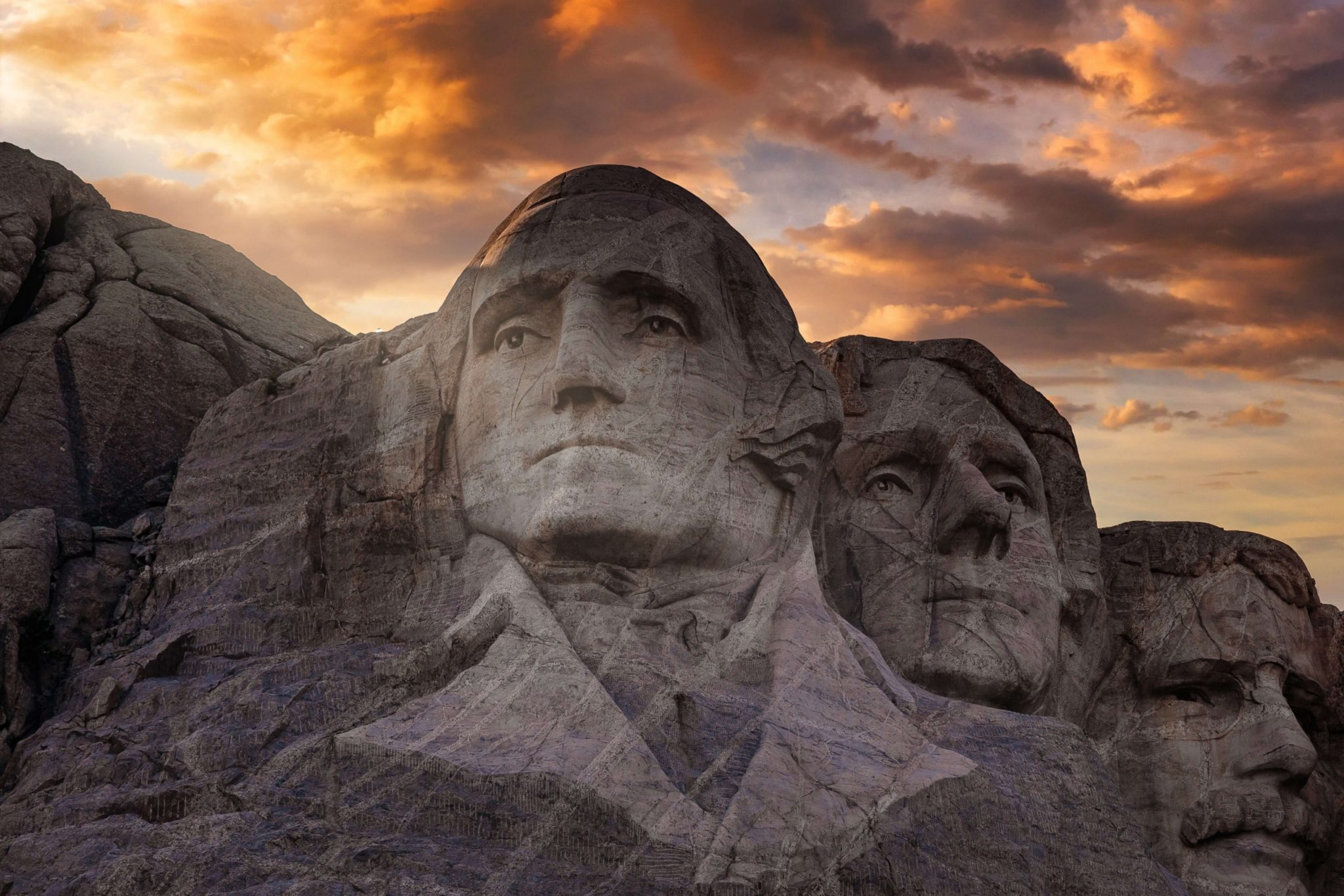 Presidents On Mount Rushmore