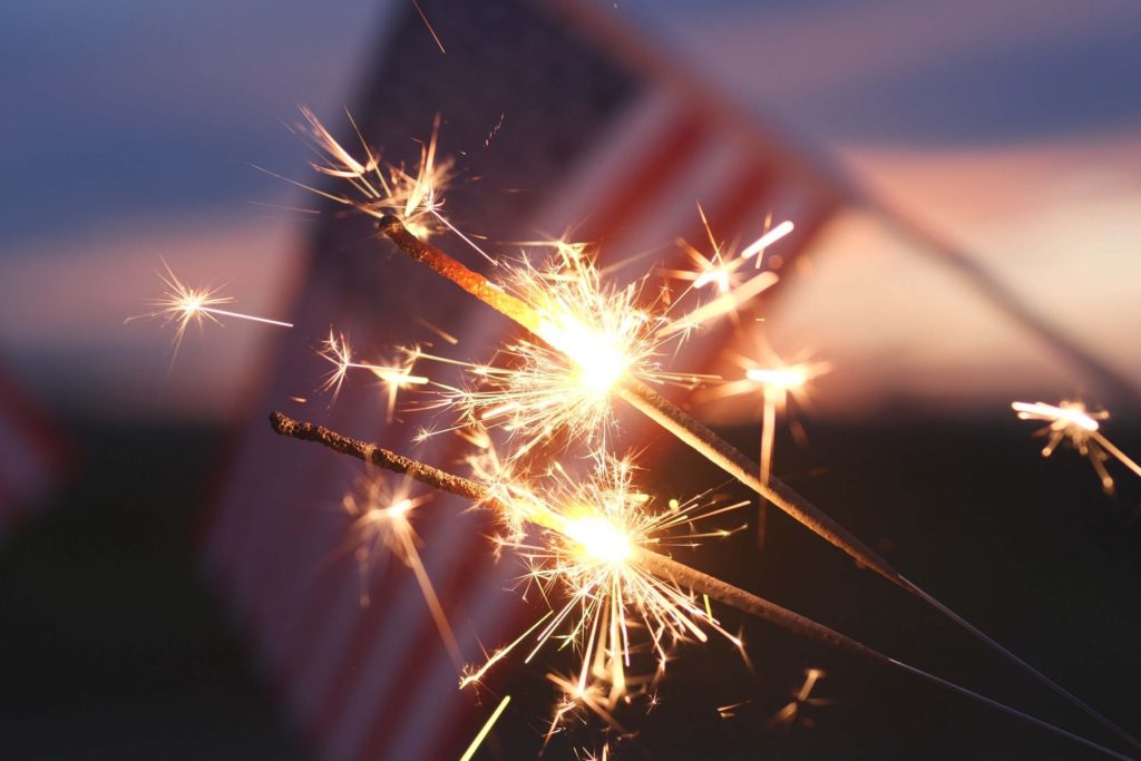 People celebrating America 250 Years.